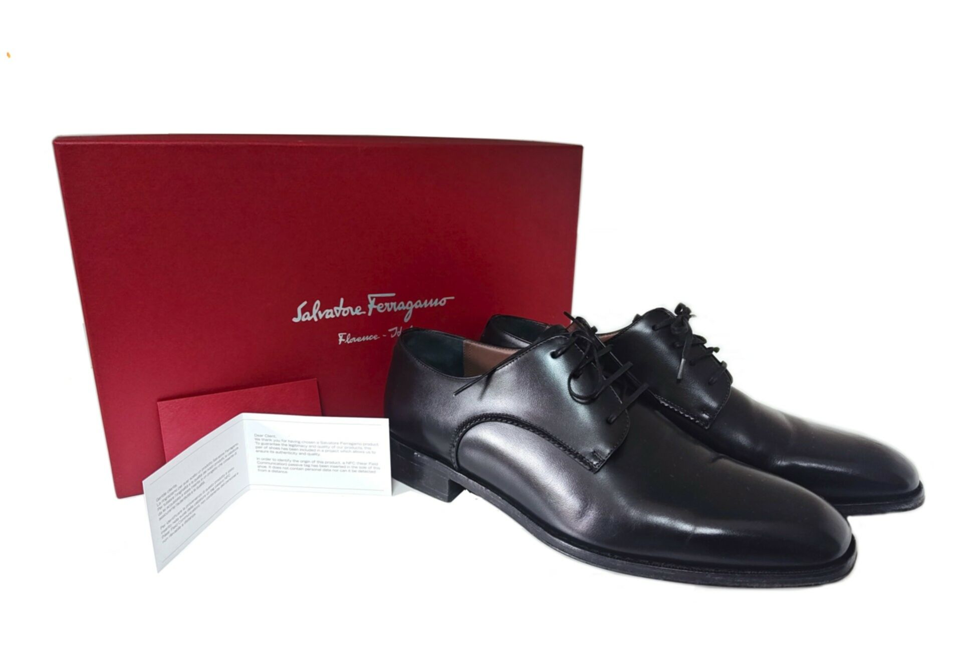 Salvatore Ferragamo Daniel Nero Calf