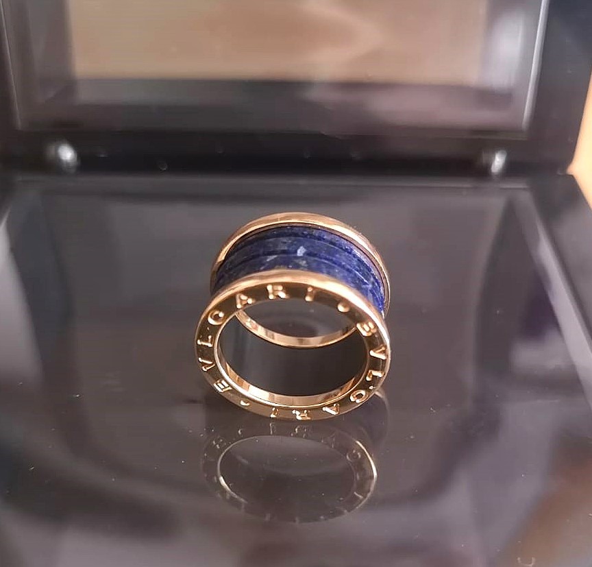 Bvlgari Bzero Ring Lapislazuli