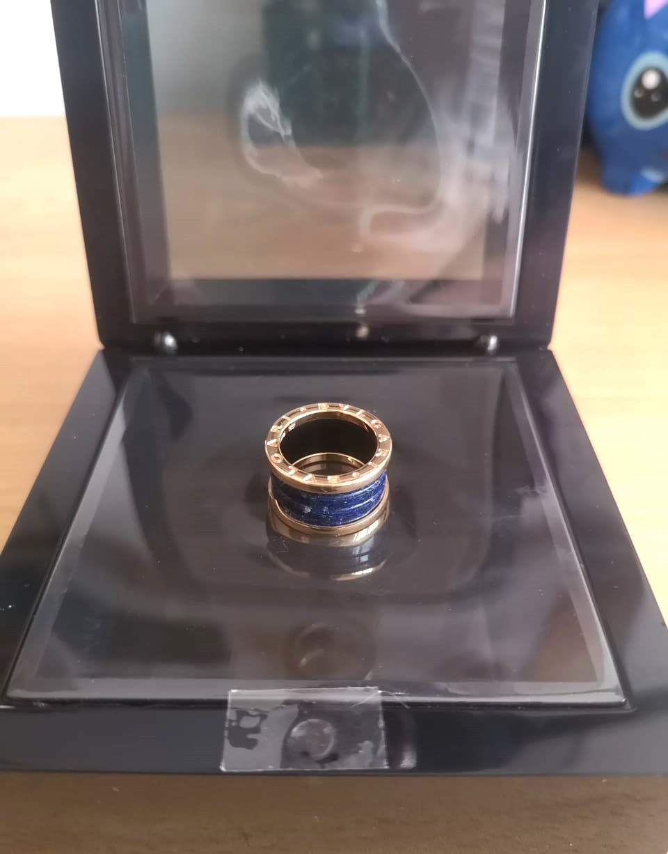 Bvlgari Bzero Ring Lapislazuli