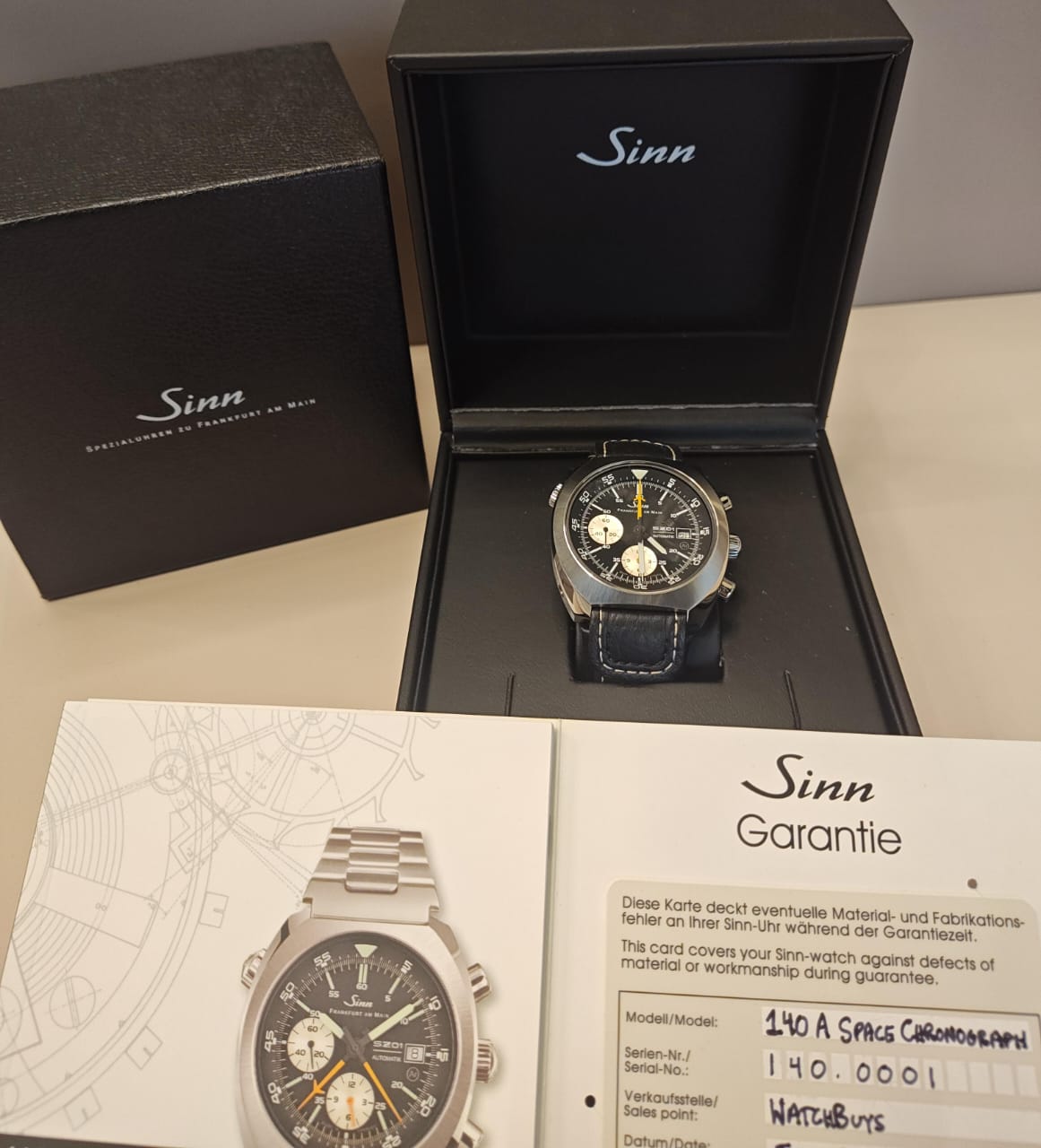 Sinn Space Chronograph 140A