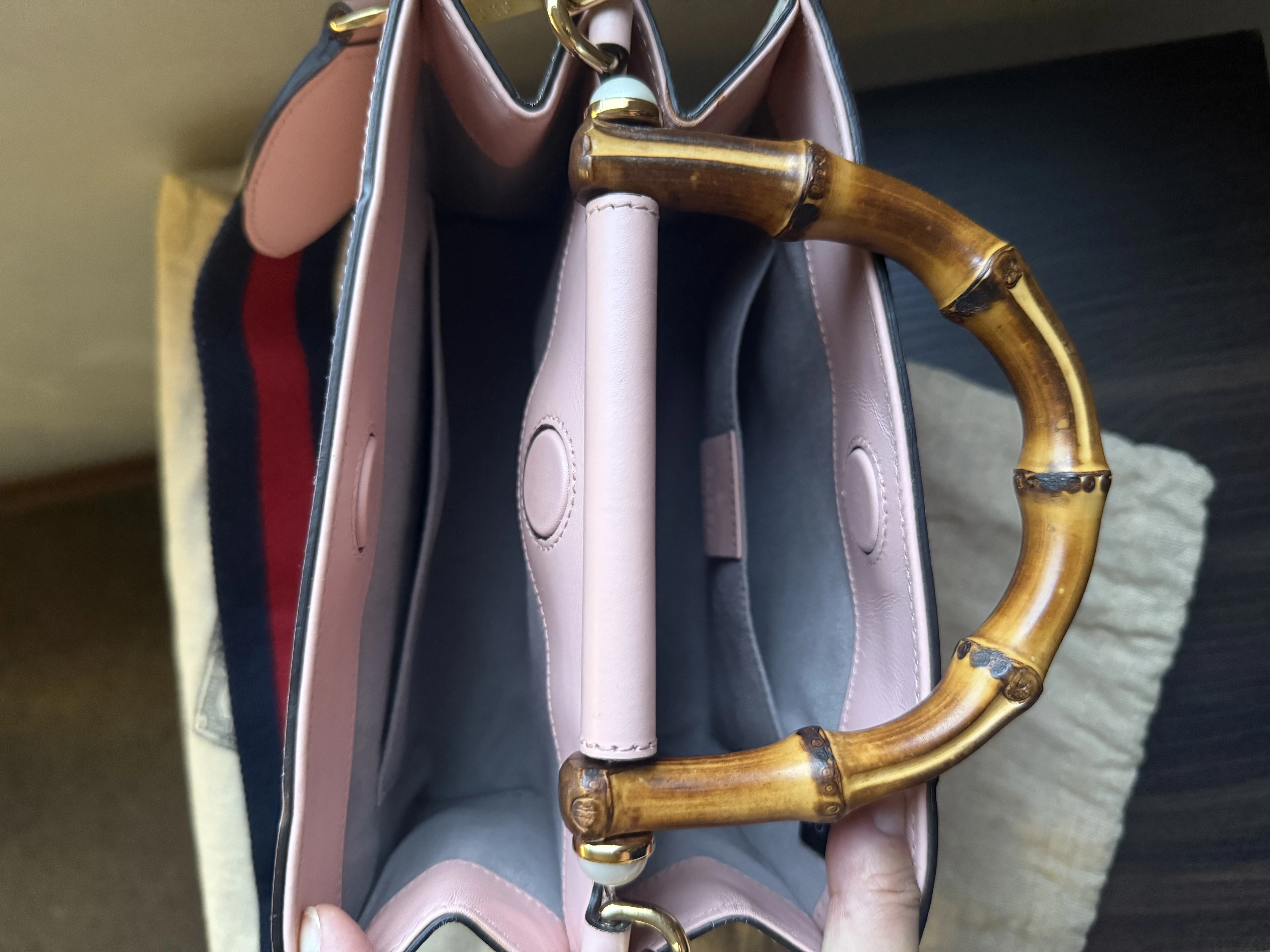 Gucci Bolso Gucci Con Asa De Bambú