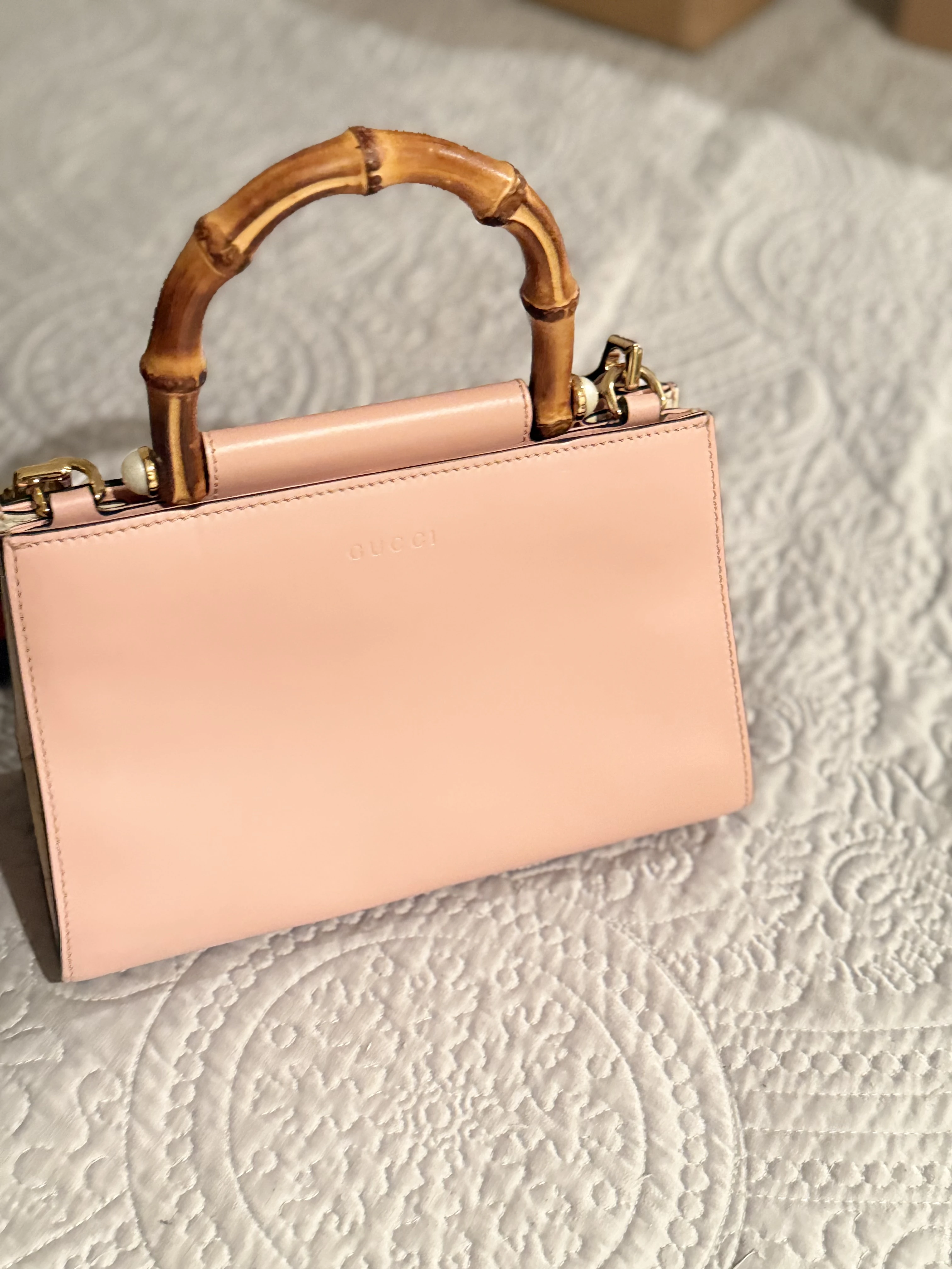 Gucci Bolso Gucci Con Asa De Bambú